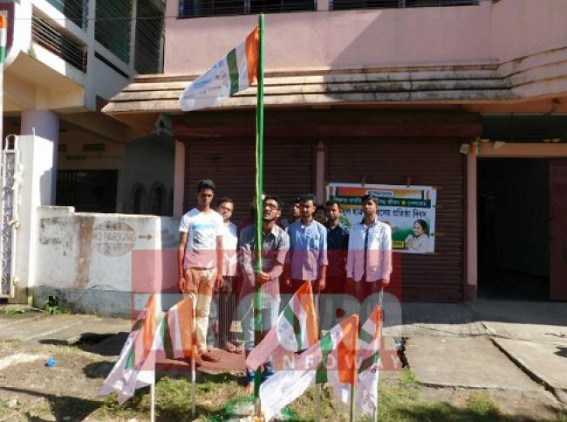 Trinamool Chatra Parishad marks foundation day in Tripura